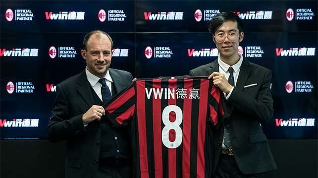 AC Milan ký thỏa thuận hợp tác với Vwin